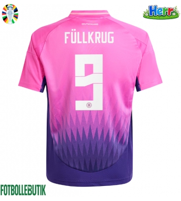 Tyskland Niclas Fullkrug #9 Bortatröja EM 2024 Kortärmad